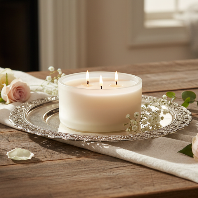 Frosted Candle Jar - 18oz