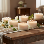 Bulk Candles - Frosted Jars