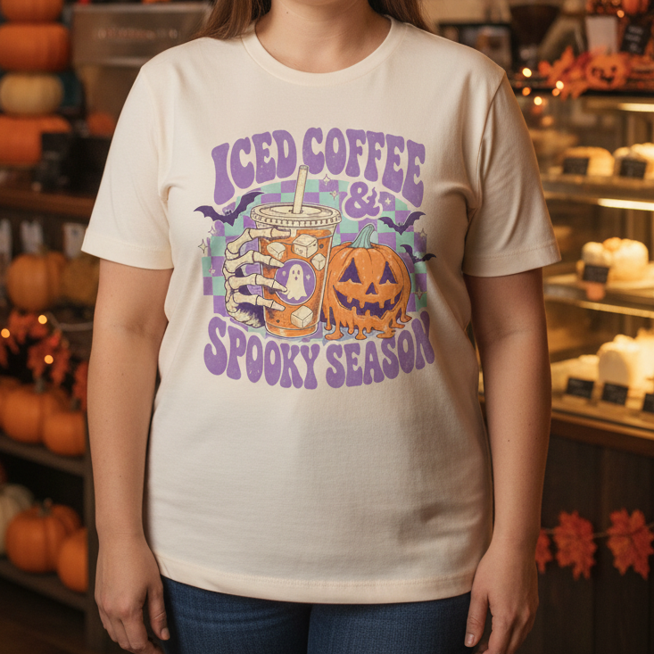 Iced Coffee & Spooky Season