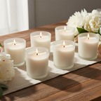 Bulk Candles - Frosted Jars