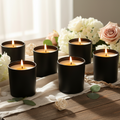 Bulk Candles - Black Gloss Jars